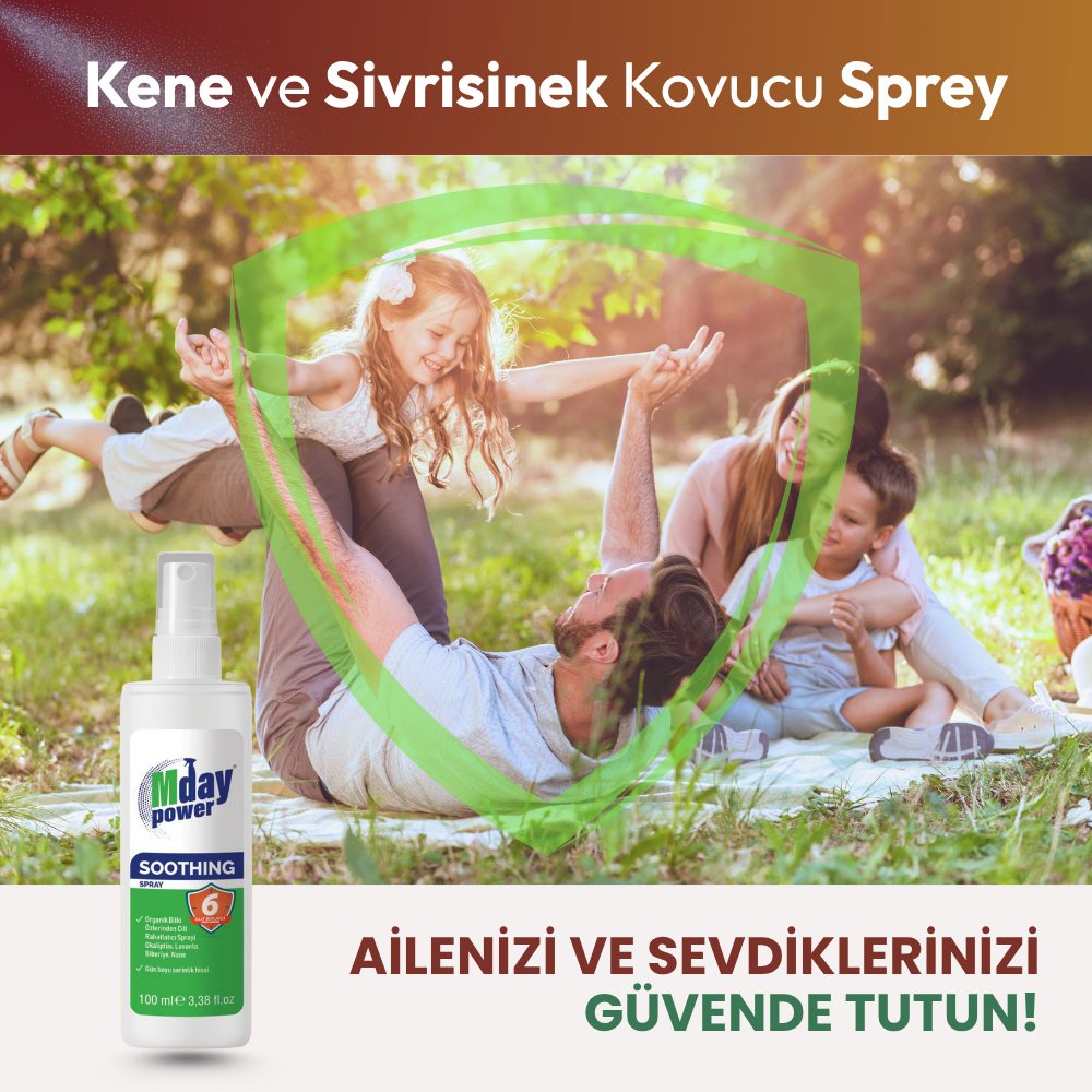Mday Kene ve Sivrisinek  Kovucu Spery, 100ML Sipariş Ver
